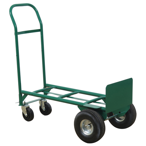 Greenline Economical Convertible Hand Truck, Steel, 600 lbs. Capacity Cintas
