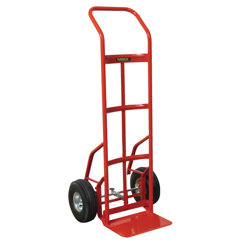 Touch-N-Tilt hand Truck - TNT56-PE, Continuous Handle, Steel, 50" Height, 600 lbs. Capacity Cintas
