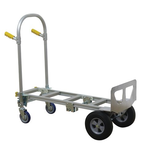 SPTN-JR-T18-SR Spartan Jr. Convertible Hand Truck, Aluminum, 1000 lbs. Capacity Cintas