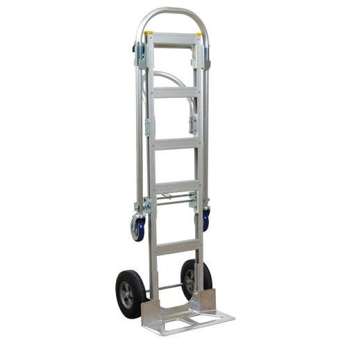 SPTN-SR-T18-SR Spartan Sr. Convertible Hand Truck, Aluminum, 1000 lbs. Capacity Cintas