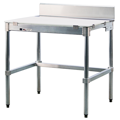 Poly-Top Workbench, 36" W x 30" D x 35-1/2" H, 2000 lbs. Capacity Cintas