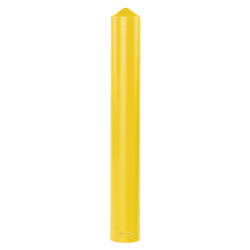 Enveloppe lisse pour butoir, 8" dia. x 56" l, Jaune Cintas