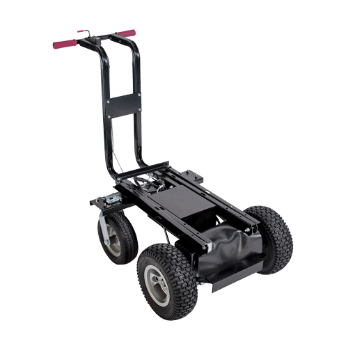 Chariot &agrave; bascule motoris&eacute;, Capacit&eacute; 13.5 cu.ft., 45" h x 27" la x 68" p Cintas