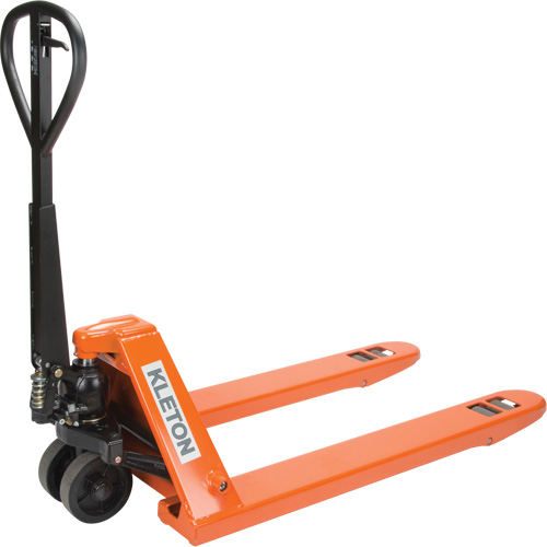 Super Heavy-Duty Manual Pallet Truck, Steel, 48" L x 27" W, 11000 lbs. Capacity Cintas