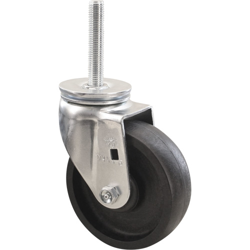 Emaxx RollX Wow Caster, Swivel, 8" (203.2 mm) Dia., 1200 lbs. (544.3 kg.) Capacity Cintas