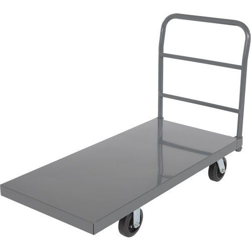 Platform Truck, 48" L x 24" W, 2000 lbs. Capacity, Rubber Casters Cintas