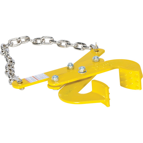 Double Scissor Pallet Puller, 25 lbs. Weight, 4" Jaw Opening, 5000 lbs. Pulling Capacity, 2-3/4" Jaw Height Cintas