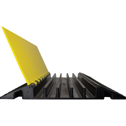 Powerhouse Heavy-Duty Straight Cable Protector, 5 Channels, 36" L x 19.75" W x 2.25" H Cintas