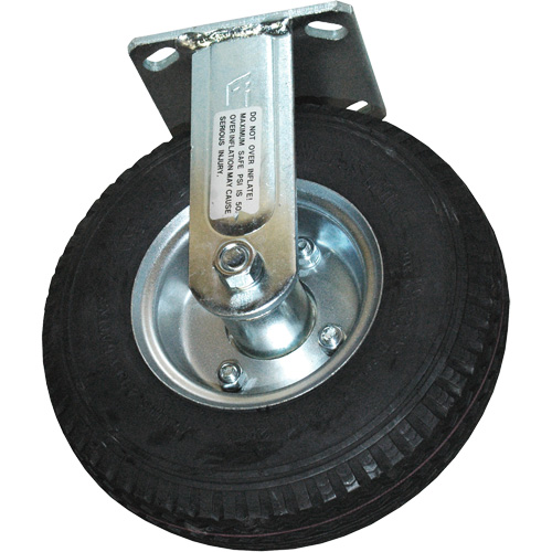 Roulette pneumatique rigide pour chariot &agrave; plateforme Cintas