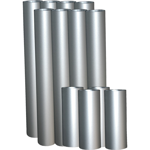 Ensemble de montants en aluminium pour chariot de nettoyage Cintas