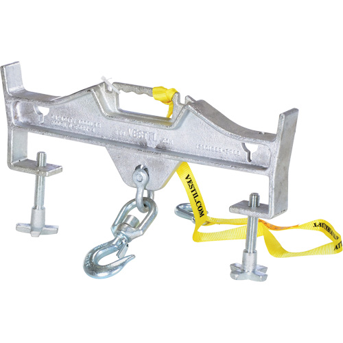 Double Swivel Hoisting Hook, 7-1/4" x  2-1/2" Fork Pocket Cintas