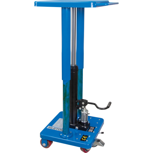 Hydraulic Work Table, 18" L x 18" W, Steel, 500 lbs. Capacity Cintas