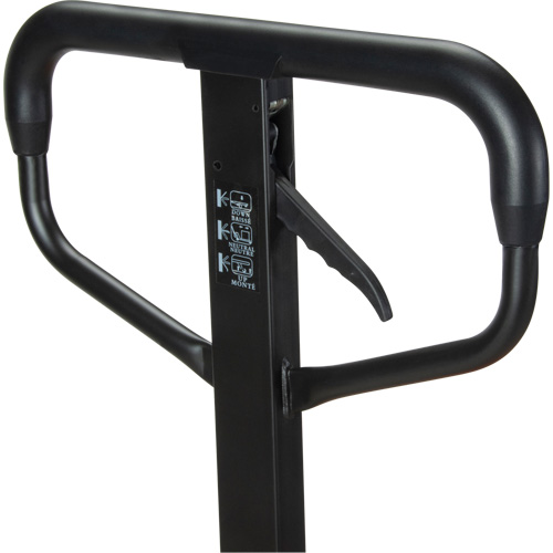 Transpalette manuel Quick-Lift, Acier, 36" lo x 20,5" la, Capacit&eacute; 5500 lb Cintas