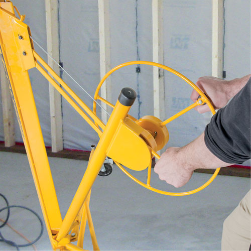 Appareils de levage pour panneaux de cloisons s&egrave;ches Cintas