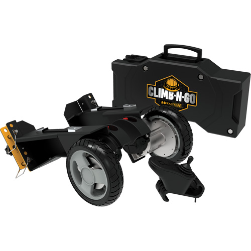 Complete Motorized Buildman 6' Baker Scaffold Kit, 31" D x 118-3/4" H Cintas