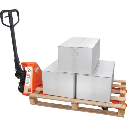 Transpalettes hydrauliques &agrave; profil bas, 48" lo x 20,5" la, Capacit&eacute; de 3300 lb Cintas