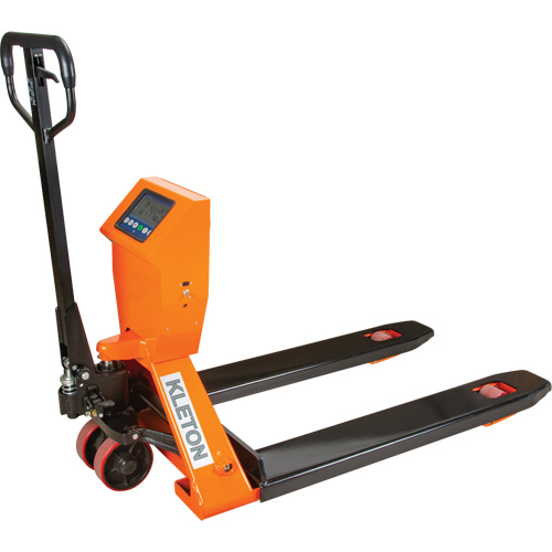 Transpalette &agrave; balance num&eacute;rique, 44,5" lo x 27,75" la, Capacit&eacute; de 4400 lb Cintas
