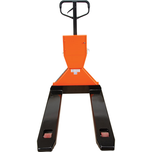 Transpalette &agrave; balance num&eacute;rique, 44,5" lo x 27,75" la, Capacit&eacute; de 4400 lb Cintas