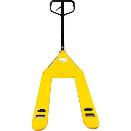 Steel Wheel Pallet Truck, Steel, 48" L x 27" W, 5500 lbs. Capacity Cintas