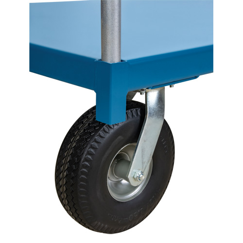 Outdoor Platform Truck, 96" L x 48" W, 1200 lbs. Capacity, Flat Free Casters Cintas