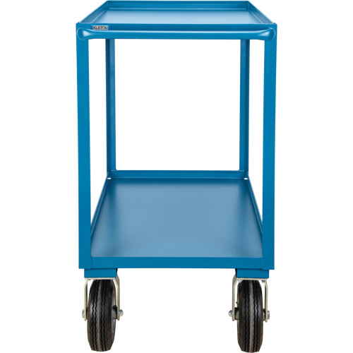 Outdoor Shelf Cart, 2 Tiers, 24" W x 39" H x 39" D, 1200 lbs. Capacity Cintas