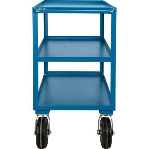 Outdoor Shelf Cart, 3 Tiers, 24" W x 39" H x 51" D, 1200 lbs. Capacity Cintas