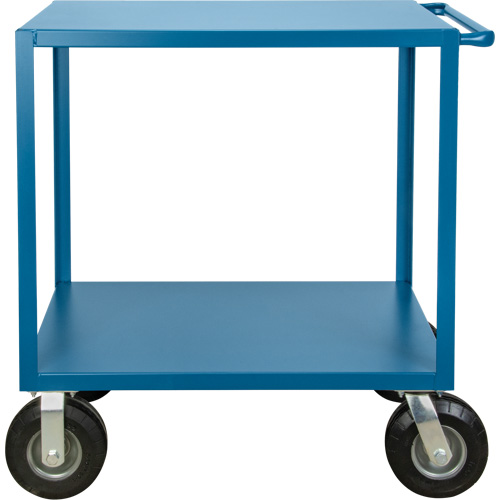 Outdoor Shelf Cart, 2 Tiers, 24" W x 39" H x 51" D, 1200 lbs. Capacity Cintas