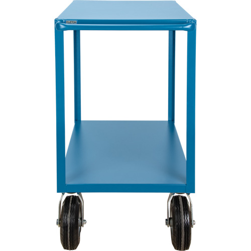 Outdoor Shelf Cart, 2 Tiers, 24" W x 39" H x 51" D, 1200 lbs. Capacity Cintas