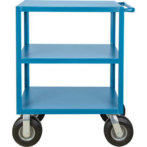 Outdoor Shelf Cart, 3 Tiers, 18" W x 39" H x 33" D, 1200 lbs. Capacity Cintas