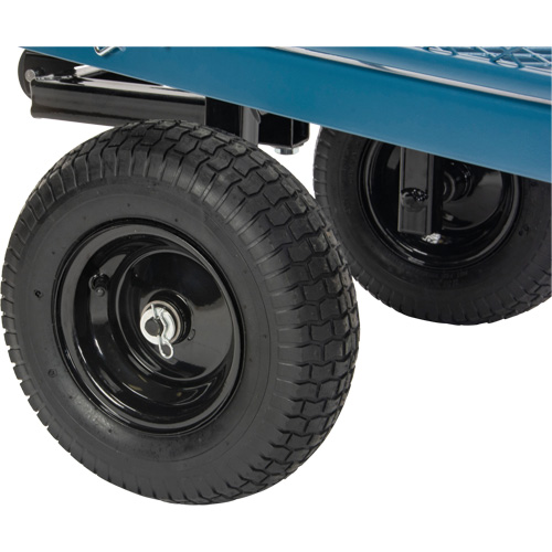 Wagon avec c&ocirc;t&eacute;s rabattables, 24" la x 48" la x Capacit&eacute; 800 lb Cintas