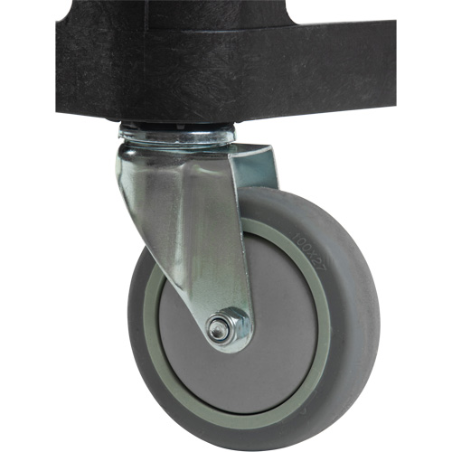 Chariot utilitaire avec tablette plate, 3 tiers, 18-1/8" x 37-3/8" x 27-3/4", Capacit&eacute; 330 lb Cintas