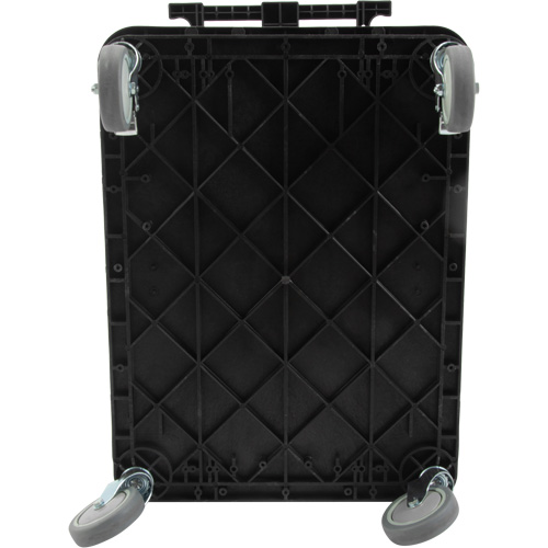 Chariot utilitaire avec tablette &agrave; bordure profonde, 3 tiers, 19" x 39-1/2" x 28-1/4", Capacit&eacute; 330 lb Cintas