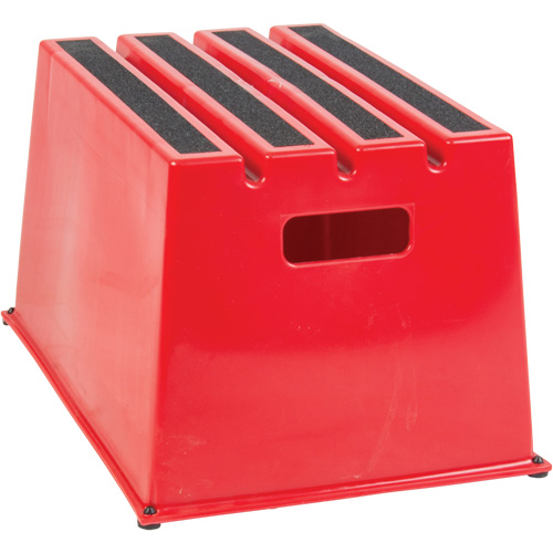 Escabeau industriel, 20-7/8" x 12-3/16" x Hauteur 12" Cintas