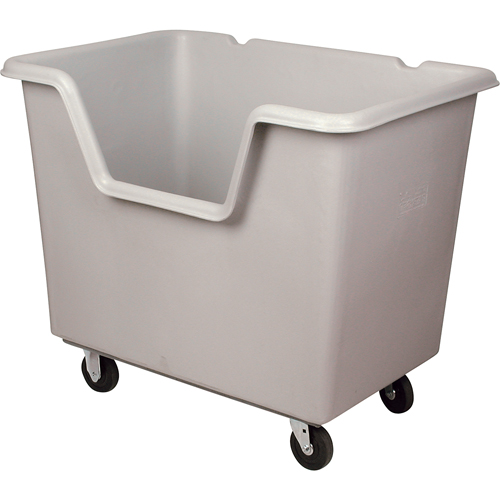 Chariot-caisse Starcart &agrave; c&ocirc;t&eacute; ouvert, Poly&eacute;thyl&egrave;ne, 46" lo x 31" la x 49" h, Volume 24 pi³, Capacit&eacute; 900 lb Cintas