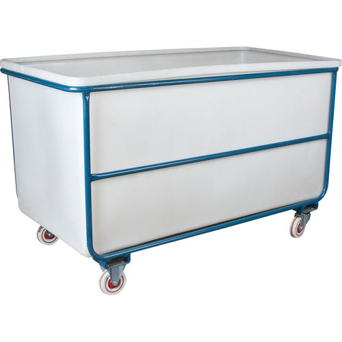 Straight Wall Box Truck, White Polyethylene, 57" L x 34" W x 33" H, 22 cu. ft. Volume, 1000 lbs. Capacity Cintas
