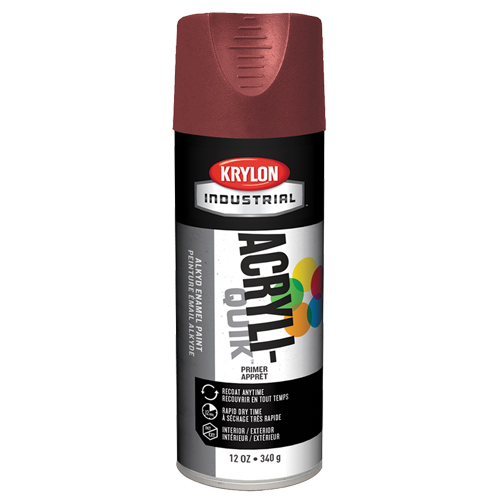 Laque industrielle Acryli-Quik, Brun roux, Tr&egrave;s mat, 12 oz, Canette a&eacute;rosol Cintas