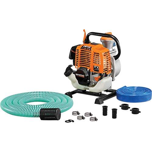Trousse de pompe &agrave; eau propre, 30 gal./min, 34 cc, Moteur 4 temps &agrave; soupape en t&ecirc;te Cintas