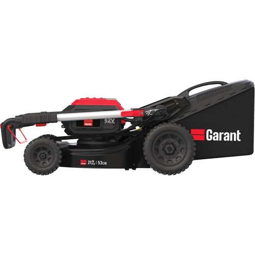 Ensemble tondeuse &agrave; gazon &eacute;lectrique de premi&egrave;re qualit&eacute; de 21", Pouss&eacute;e, &agrave; pile, Largeur de coupe 20" Cintas
