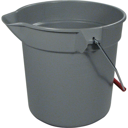 Brute&reg; Bucket, 2.5 US Gal. (10 qt.) Capacity, Grey Cintas