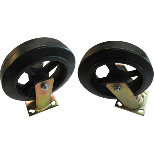 Steel Self-Dumping Hoppers - Caster Sets For Hoppers Cintas