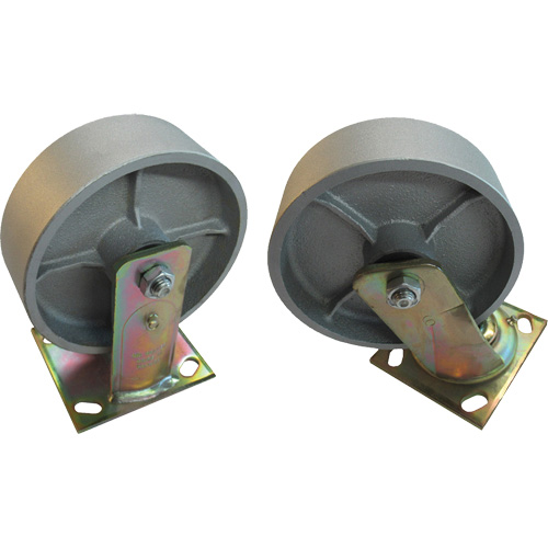 Steel Self-Dumping Hoppers - Caster Sets For Hoppers Cintas