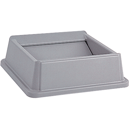 Untouchable&reg; Containers, Swing Lid, Plastic/Polyethylene, Fits Container Size: 19-3/4"x 19-3/4" Cintas