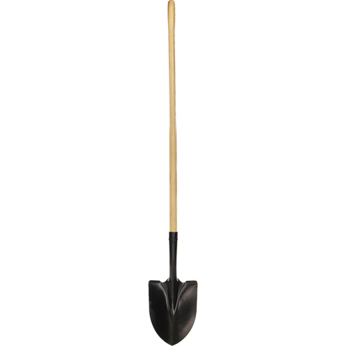 Pelle ronde, Lame Acier durci, Bois, Manche Droit Cintas