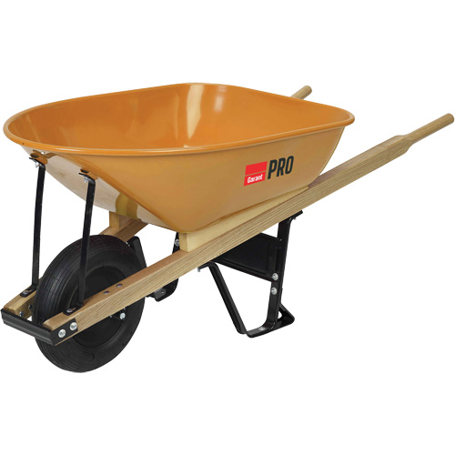 Brouettes robustes Pro, 6 pi³, plateau Acier Cintas