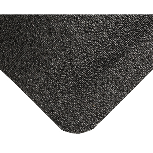Tapis Weldsafe Ultrasoft no 447, Caoutchouc, 75' lo, 3' la x 7/8" &eacute;pais, Noir Cintas