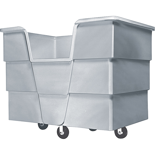 Chariot Starcart jumbo, Poly&eacute;thyl&egrave;ne, 65" lo x 45" la x 54" h, Volume 60 pi³, Capacit&eacute; 1500 lb Cintas