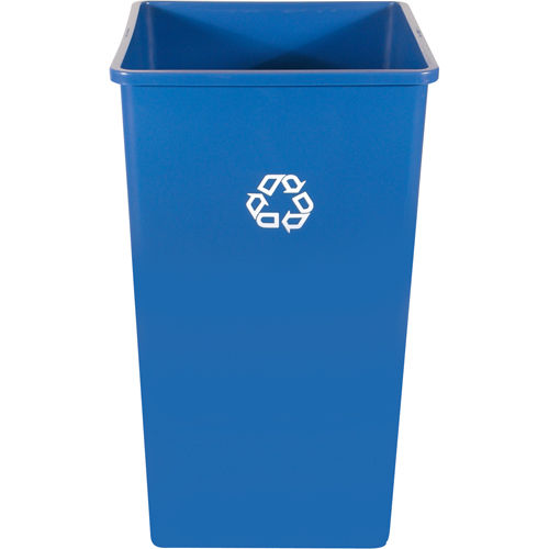 Recycling Station Container , Bulk, Plastic, 50 US gal. Cintas