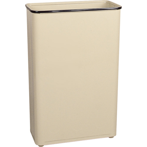 Rectangular Waste Basket, 96 Quarts, Steel Cintas
