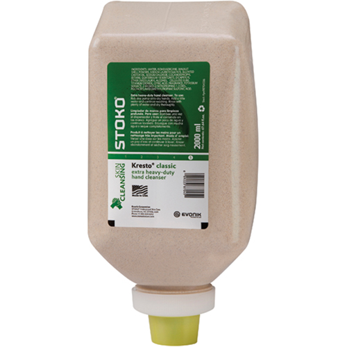 Nettoyant extra puissant pour les mains Kresto, P&acirc;te, 2 L, Bouteille, Parfum&eacute; Cintas