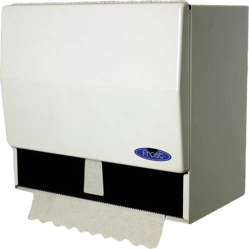 Distributeur de serviettes simples ou en rouleau, Manuel, 10,5" la x 6,75" p x 9,5" h Cintas